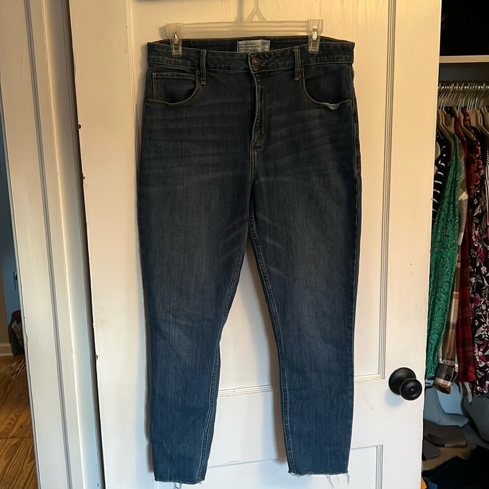 Abercrombie super skinny high rise